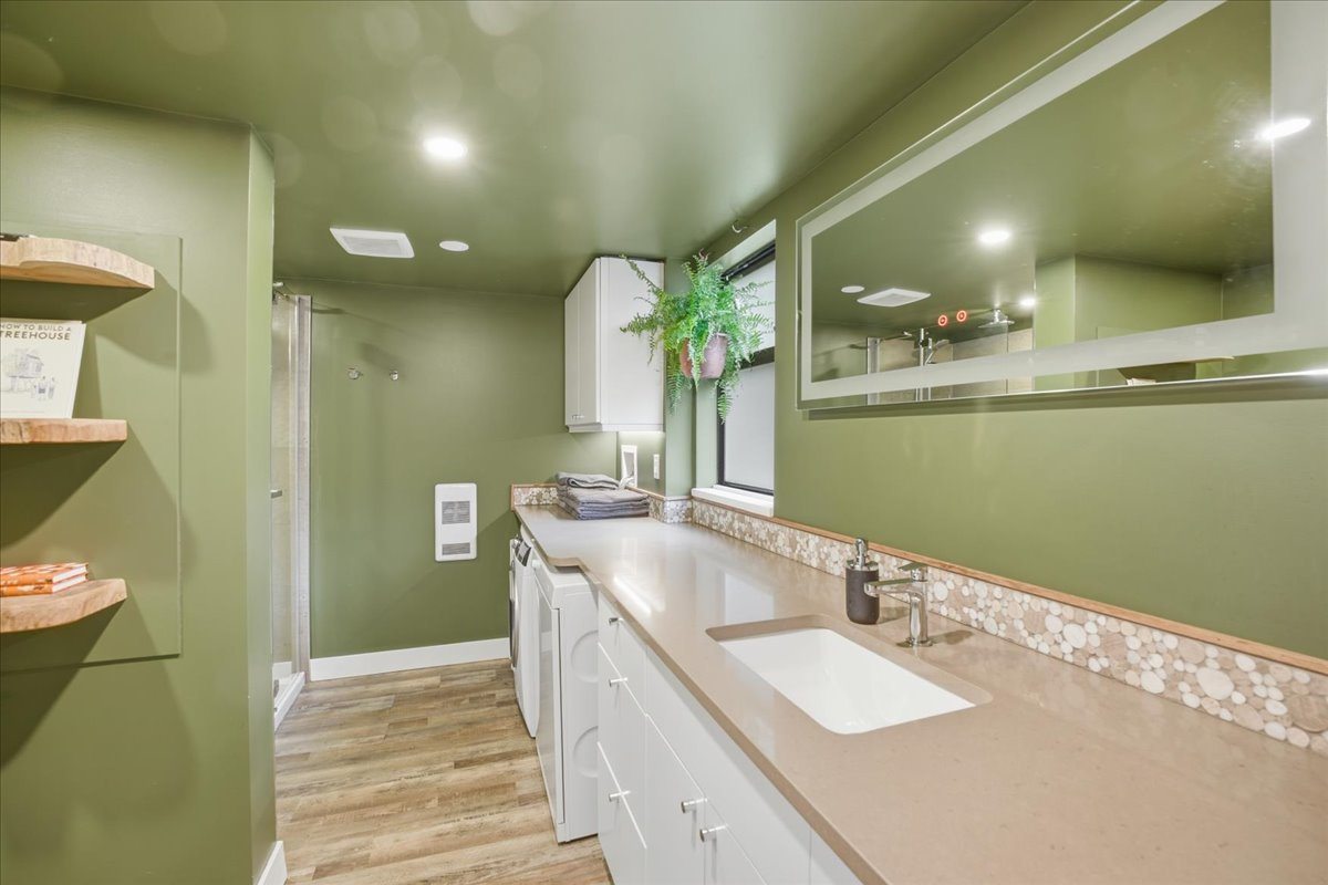 Main floor bathroom vanity